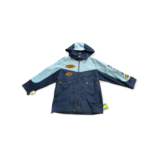 Chlapčenská prechodná bundička - modrá veľ. 116
