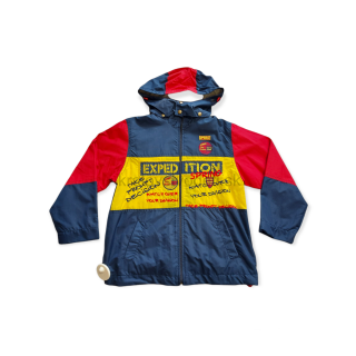 Chlapčenská prechodná bundička - modrá /4 veľ. 122