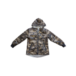 Chlapčenská obojstranná prechodná bundička veľ. 110/116