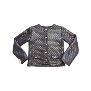 Dievčenské sako - čierné veľ. 146