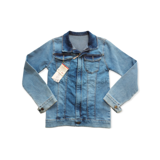 Dievčenská rifľovka - modrá veľ  146