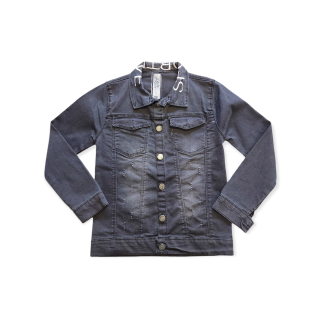 Dievčenská rifľovka - čierna veľ. 134, 146