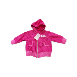 Dievčenská mikina - ružová F/2 - veľ. 68