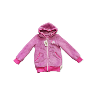 Teplá mikina - fialová veľ. 98/104