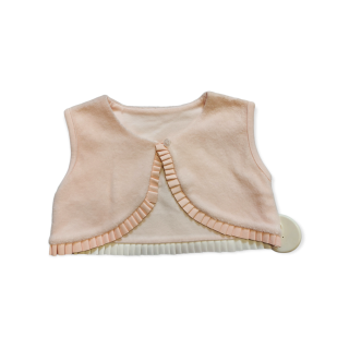 Dievčenské fleesove bolerko - marhuľové veľ. 86