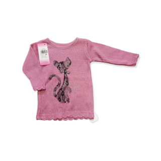 Dievčenský sveter - fialový F/2 veľ. 92