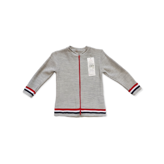 Dievčenský sveter sivý veľ. 110