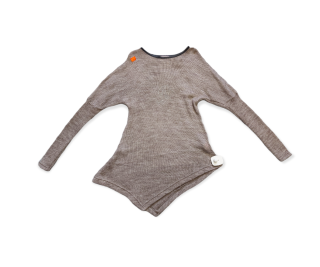 Dievčenský tenký sveter hnedý veľ. 152, 164