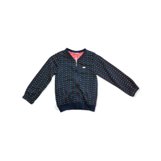 Dievčenská mikina - čierna veľ. 104, 116