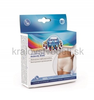 Canpol babies Elastické prateľné popôrodné nohavičky 2 ks veľ. S/M