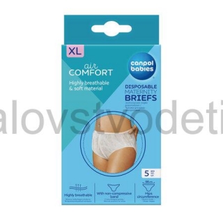 Canpol babies Jednorazové nemocničné nohavičky 5ks veľ. XL