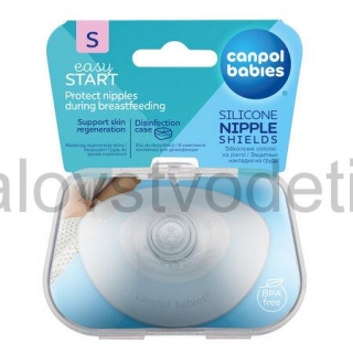 Canpol babies Chrániče bradaviek Premium tvarované 2ks veľ. S