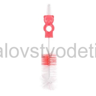 Canpol babies Kefka na fľaše a cumlíky - ružová