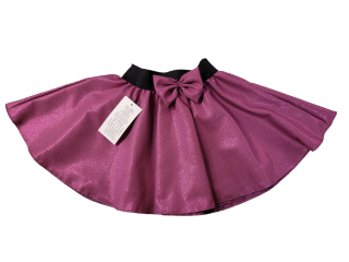 Sukňa trblietavá fialová veľ. 116