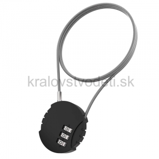 Zámok na zadnú sedačku na bicykel