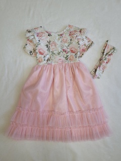 Šaty s čelenkou veľ. 116