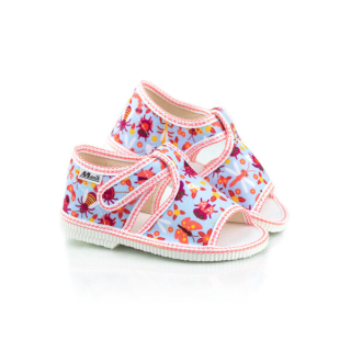 Detské papučky Manik otvorené 1S - Hmyz veľ. 30