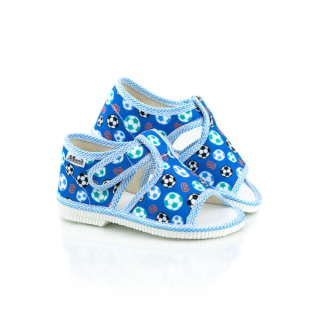 Detské papučky Manik otvorené 1S - Lopty veľ. 26, 30