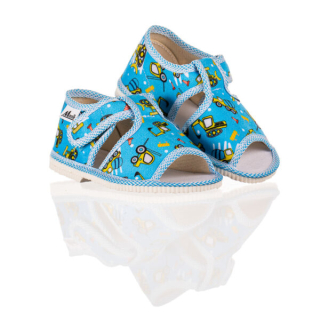 Detské papučky Manik otvorené 1S - Bagre veľ. 24