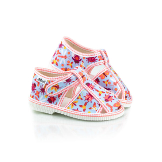 Detské papučky Manik uzavreté 2S - Hmyz veľ. 35