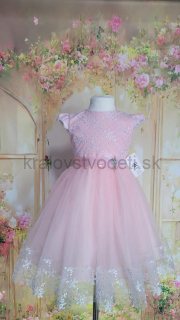 Šaty ružové veľ. 116-158