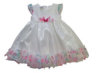 Šaty farebné motýle veľ. 116, 134