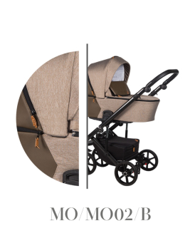 Kombinovaný kočík 3v1 Baby Merc - MOSCA - 02/B