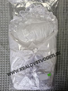 Biela perinka s perličkami