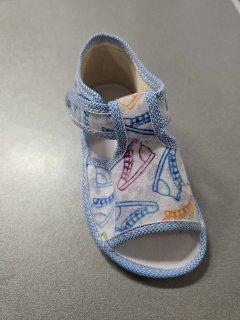 Detské papučky Manik otvorené 1S - Topánky veľ. 19