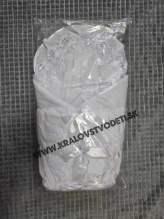 Biela perinka + krajka biela/3