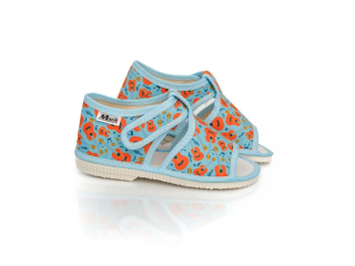 Detské papučky Manik otvorené 1S - gitara veľ. 21, 23