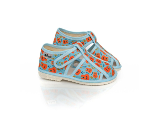 Detské papučky Manik uzavreté 2S - gitara veľ. 21, 29