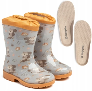 Detské gumáky veverička - veľ. 32, 33, 34, 35, 36