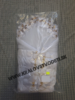 Biela perinka + zlatá /2