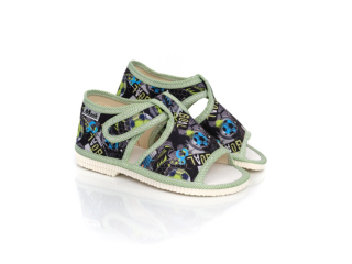 Detské papučky Manik otvorené 1S - lopty veľ. 30, 32, 33