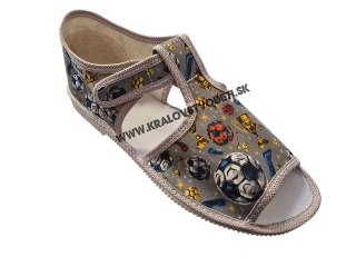Detské papučky Manik otvorené 1S - šport veľ. 35