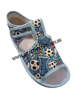 Detské papučky Manik otvorené 1S - šport/2 veľ. 29