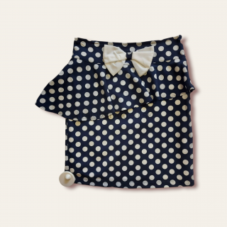 Sukňa modrá bavlnená veľ. 134