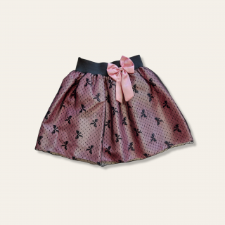 Sukňa tyl + mašličky veľ. 140