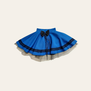 Sukňa modrá veľ. 2-3r,  4-5r