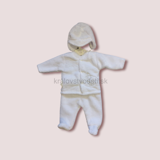 3-dielny prechodný komplet biely veľ. 56, 62, 68