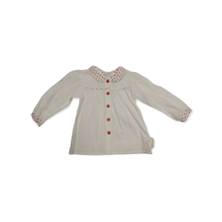 Dievčenské krémova bľúzka veľ. 86