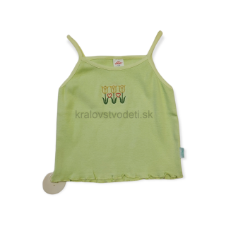Dievčenské tričko zelené veľ. 104