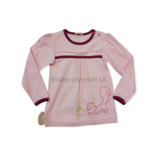 Dievčenské tričko ružové veľ. 98