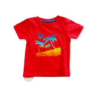 Chlapčenské tričko červené veľ. 62, 68